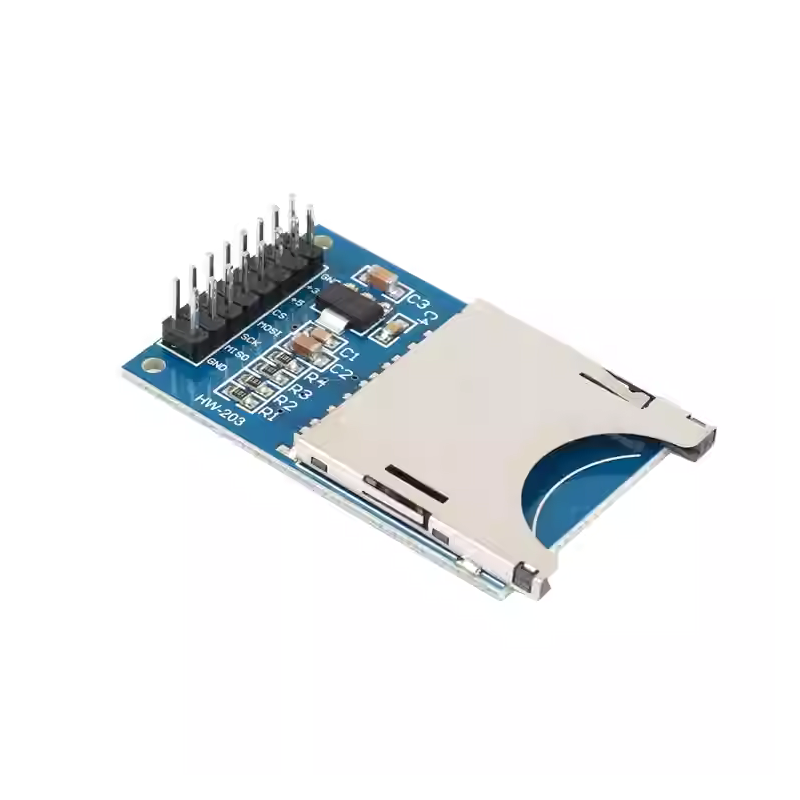 ماژول SD Card Reader با قابلیت خواندن و نوشتن راه انداز MMC/SD