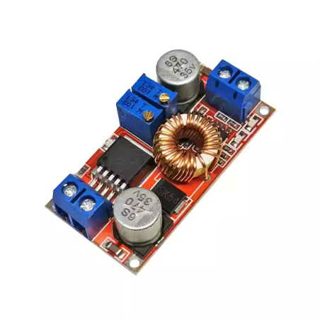 ماژول مبدل DC-DC کاهنده 5 آمپر XL4015 با کنترل شارژ باتری