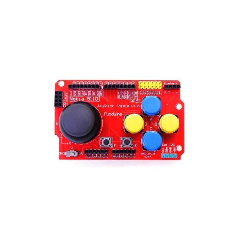 شیلد جوی استیک آردوینو Funduino Joystick