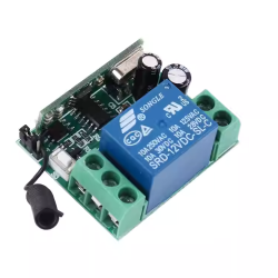 کیت ریموت کنترلر 1 کانال کد لرن همراه با گیرنده