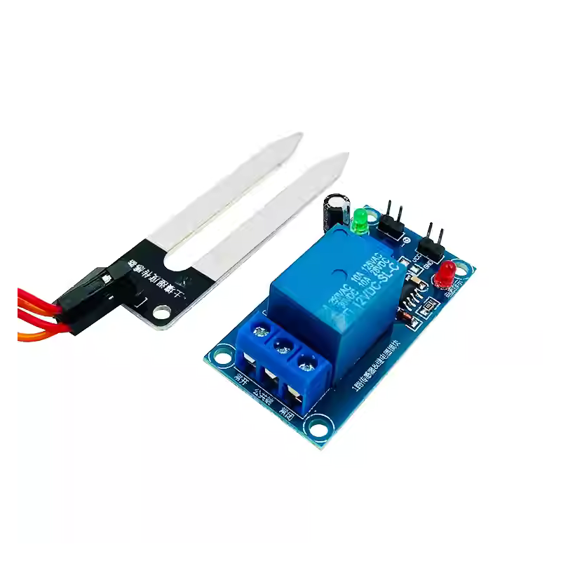 ماژول  رطوبت سنج خاک و زمین همراه با رله