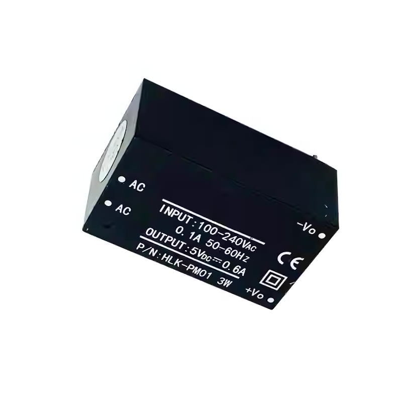 مبدل کاهنده روبردی ایزوله 220AC to 5VDC 600mA مدل HLK-PM01