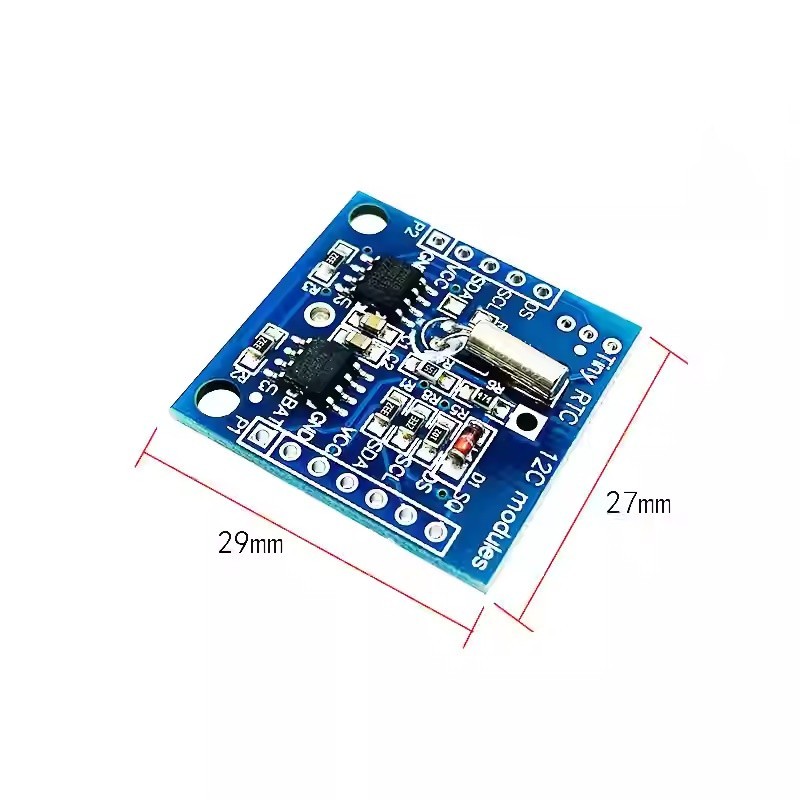 ماژول ساعت DS1307 به همراه حافظه (real-time clock chip)
