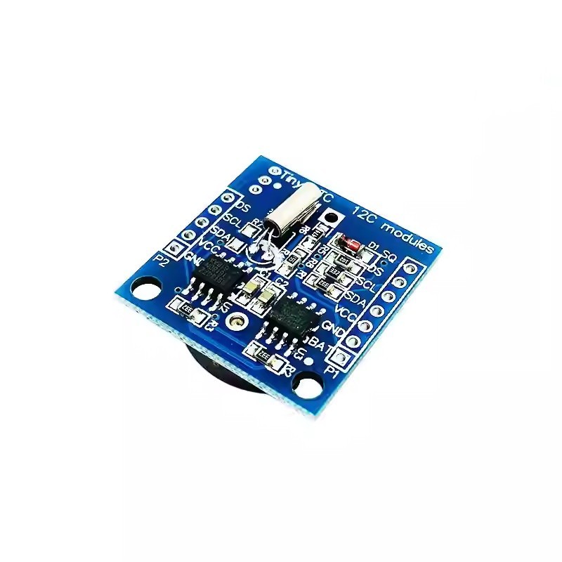 ماژول ساعت DS1307 به همراه حافظه (real-time clock chip)