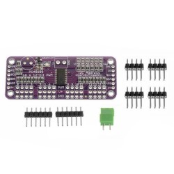 ماژول درایور PWM / سروو 12 بیتی 16 کاناله PCA9685 دارای ارتباط I2C