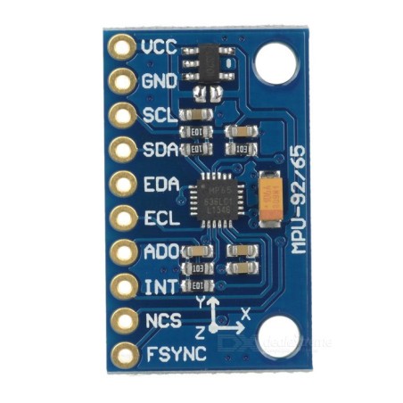 ماژول IMU و AHRS سریال I2C نه محوره MPU9250
