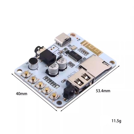 ماژول پخش صدا قابل اتصال به بلوتوث-فلش و اس دی کارت