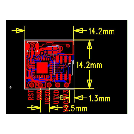 ماژول وای فای ESP-05 دارای هسته ESP8266