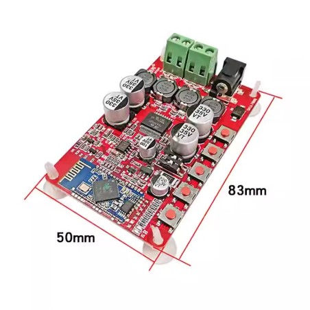 ماژول آمپلی فایر 2X25W بلوتوث دار TDA7492P