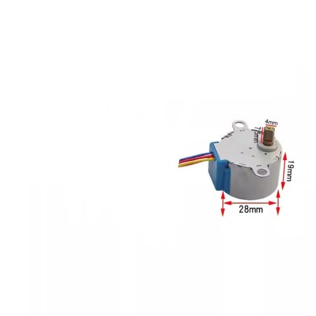 استپ موتور 5 ولت 4فاز 5سیم 28BYJ48