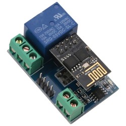 ماژول رله 1 کاناله 5 ولت وای فای کنترلر با هسته esp8266