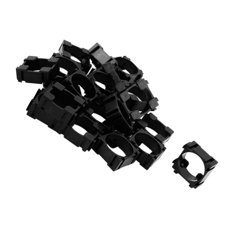 براکت پلاستیکی تکی نگهدارنده باتری های لیتیوم یون 18650