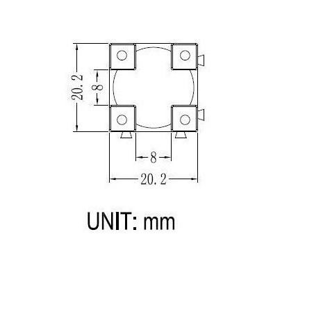 براکت پلاستیکی تکی نگهدارنده باتری های لیتیوم یون 18650