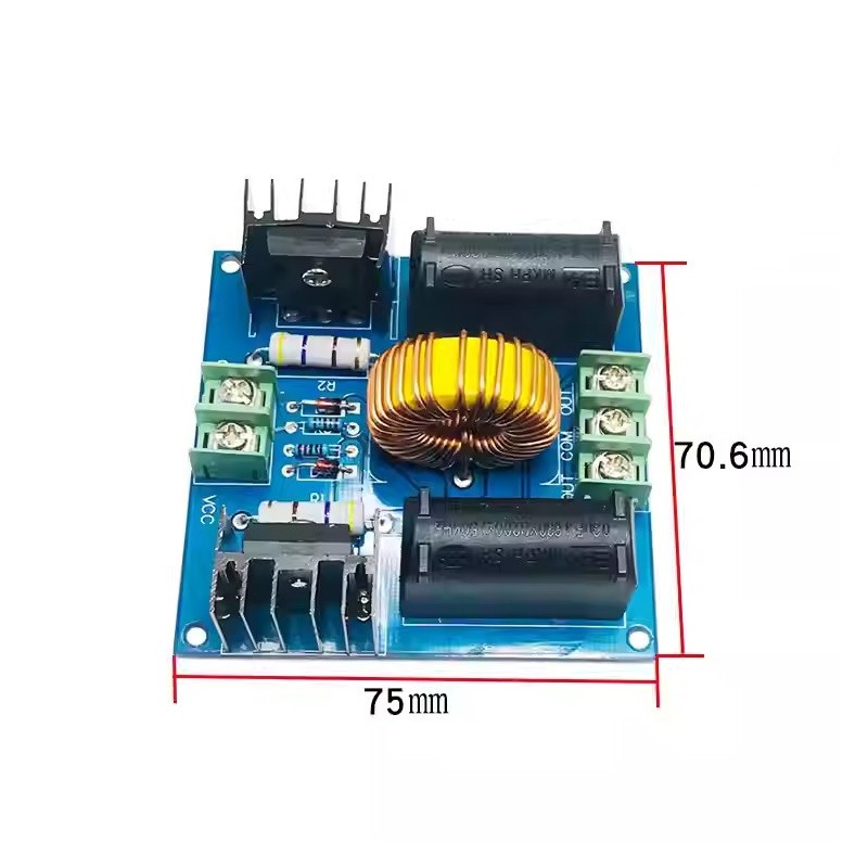 ماژول کوره القایی ZVS با قابلیت اتصال بوستر ولتاژ