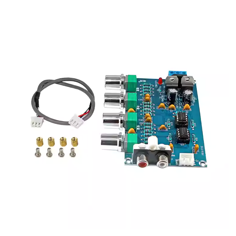 ماژول پری آمپلی فایر XH-M164 با تراشه NE5532 و ۴ ولوم