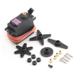 سروو موتور دیجیتال MG996R دنده فلزی 360 درجه