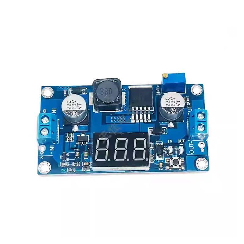 ماژول افزاینده DC به DC متغیر 4 آمپر XL6009 با نمایشگر