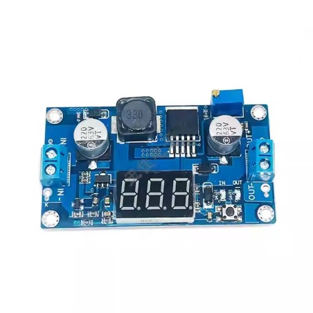 ماژول افزاینده DC به DC متغیر 4 آمپر XL6009 با نمایشگر