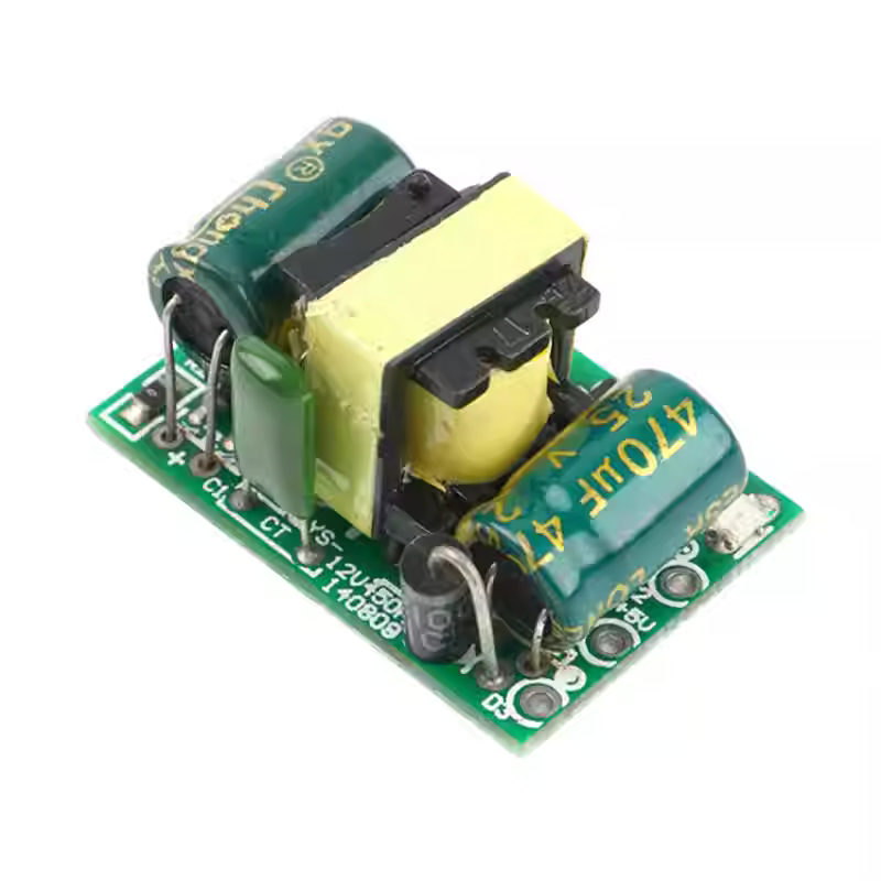 ماژول تغذیه سوئیچینگ دارای خروجی 12 ولت 450 میلی آمپر