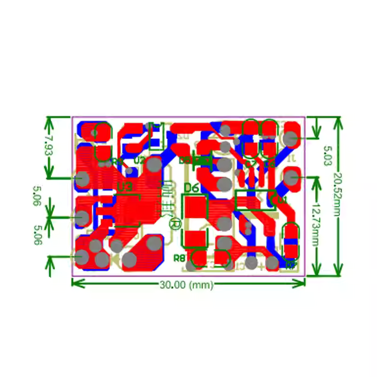 ماژول تغذیه سوئیچینگ دارای خروجی 5 ولت 700 میلی آمپر