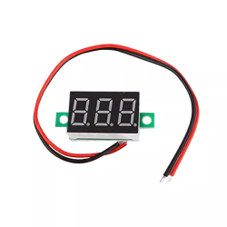 ماژول ولت متر DC 4.5-30V سایز 0.36 اینچ رنگ قرمز 2 سیمه