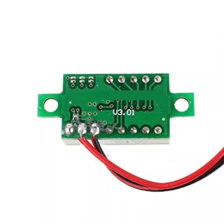 ماژول ولت متر DC 4.5-30V سایز 0.36 اینچ رنگ قرمز 2 سیمه