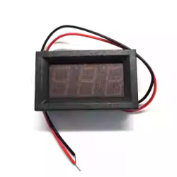 ماژول ولت متر پنلی 2.5 تا 30 ولت DC قرمز