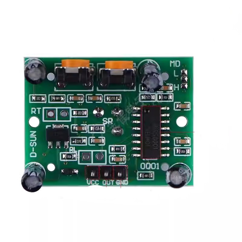 ماژول سنسور حرکت مادون قرمز HC-SR501 - تشخیص حرکت بدن - آشکار ساز حرکت- PIR