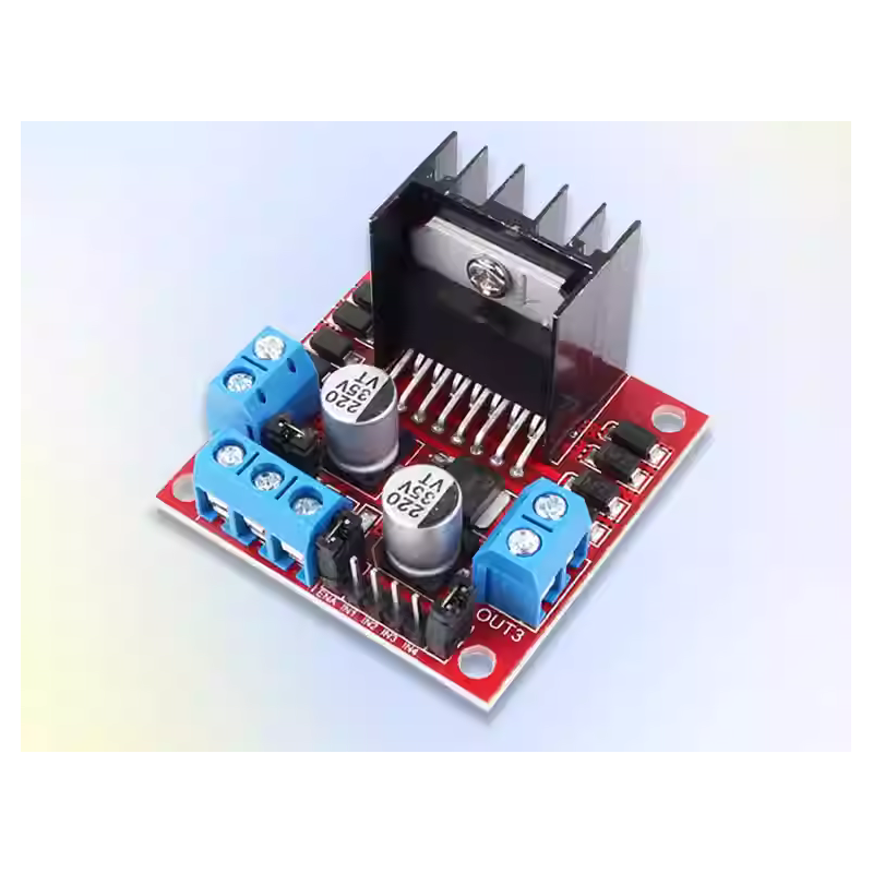 ماژول درایور موتور DC و استپر موتور Bipolar دو کاناله L298N