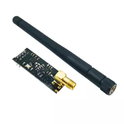 ماژول NRF24L01+PA+LNA - فرستنده و گيرنده راديويي به همراه آنتن