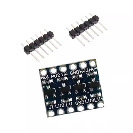 مبدل منطقی 5 به 3.3 ولت لاجیک کانورتر - Logic Level Converter 5V to 3.3V