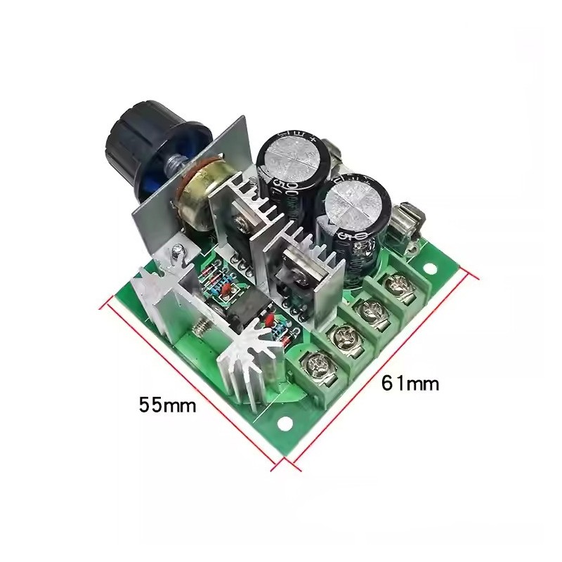 ماژول کنترل دور موتور 10 آمپر دارای خروجی PWM DC 10A