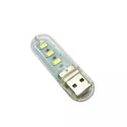 ماژول چراغ LED سه تایی USB دارای قاب محافظ