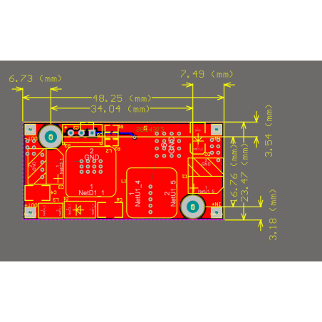 ماژول DC-DC افزاینده/ کاهنده اتوماتیک برای پنل‌های خورشیدی