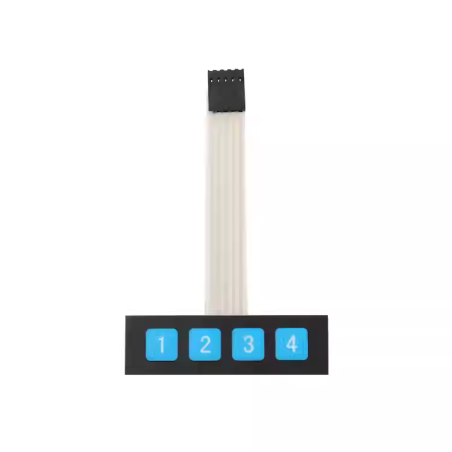 کیپد 1x4 فلت دار 1-2-3-4