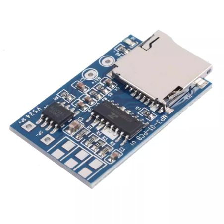 ماژول پخش فایل های صوتی MP3 و آمپلی فایر 2 وات مدل GPD2846A