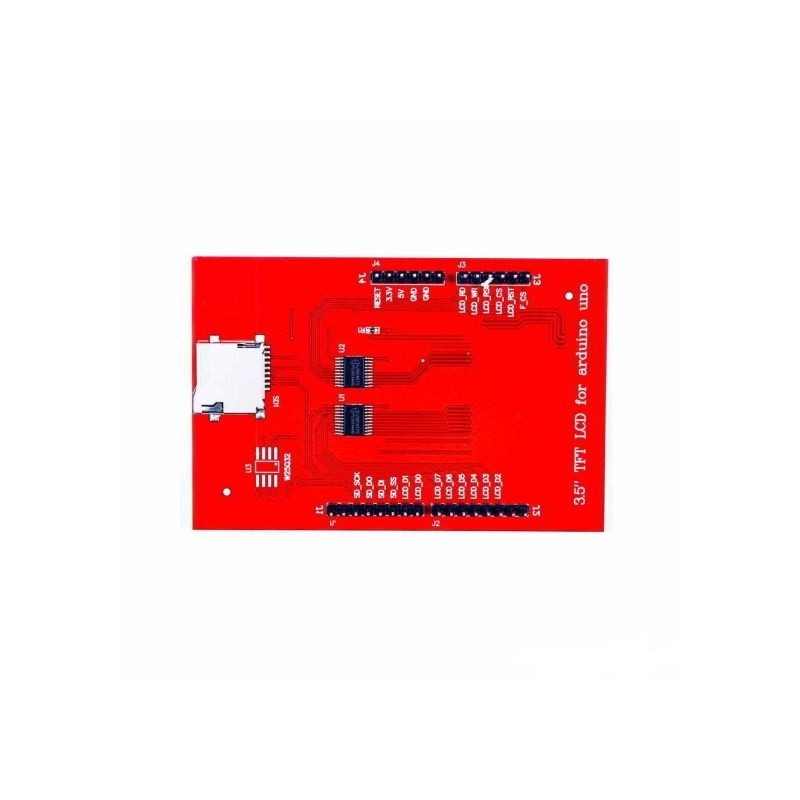 شیلد نمایشگر LCD TFT فول کالر تاچ 3.5 اینچی مناسب برای بردهای آردوینو