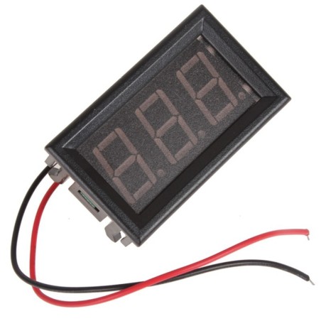 ولت متر دیجیتال 70 تا 500 ولت AC پنلی 0.56 اینچ