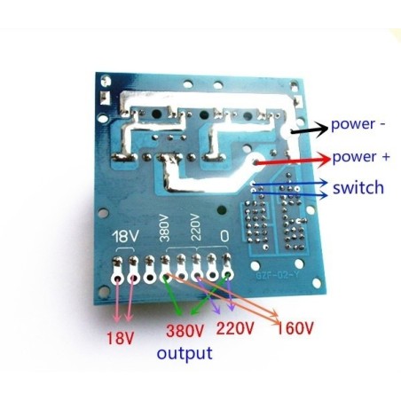 ماژول اینورتر 12 ولت به 220 ولت 500 واتInverter DC to AC