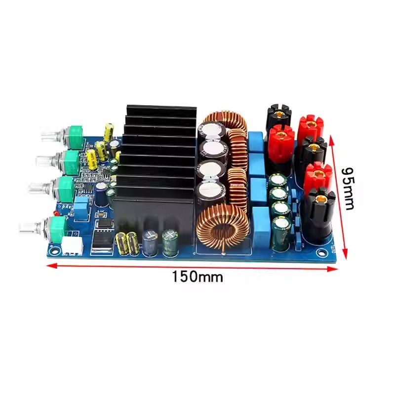 ماژول آمپلی فایر استریو TAS5630 2*150 همراه با ساب ووفر 300 وات