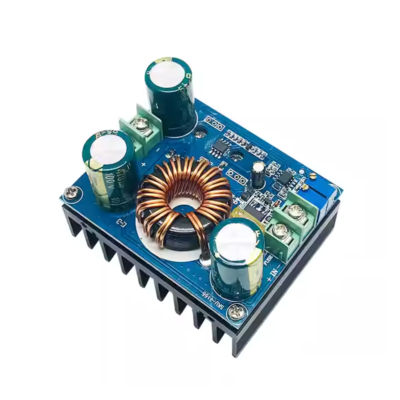ماژول مبدل DC-DC افزاینده ولتاژ 600W 10A با امکان کنترل جریان خروجی