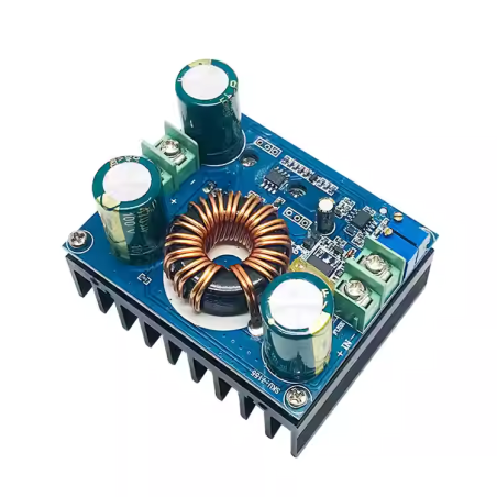 ماژول مبدل DC-DC افزاینده ولتاژ 600W 10A با امکان کنترل جریان خروجی