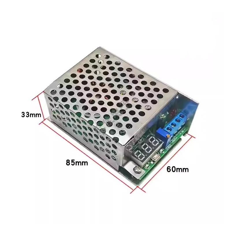 ماژول DC-DC افزاینده 8 آمپر 150W با نمایشگر ولتاژ
