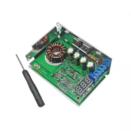 ماژول DC-DC افزاینده 8 آمپر 150W با نمایشگر ولتاژ
