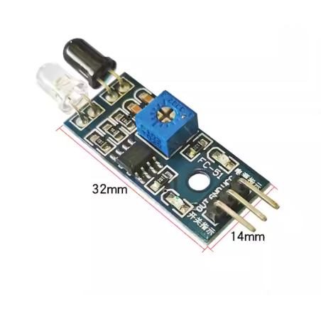 ماژول فرستنده و گیرنده مادون قرمز IR مدل FC-51