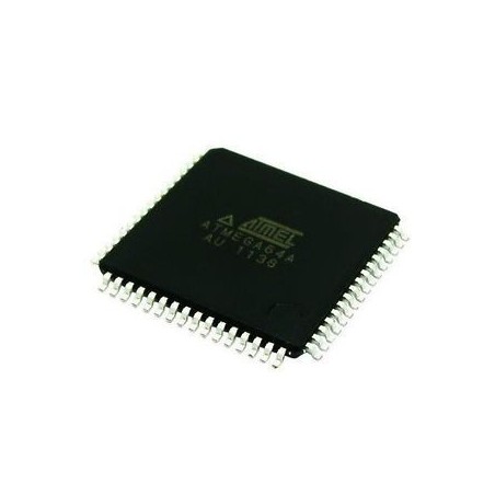 میکروکنترلرATMEGA64A-AU پکیج SMD TQFP-64