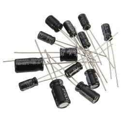 خازن الکترولیت 220uF- 25V