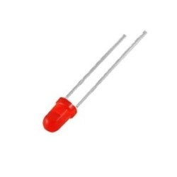 LED قرمز مات 5mm