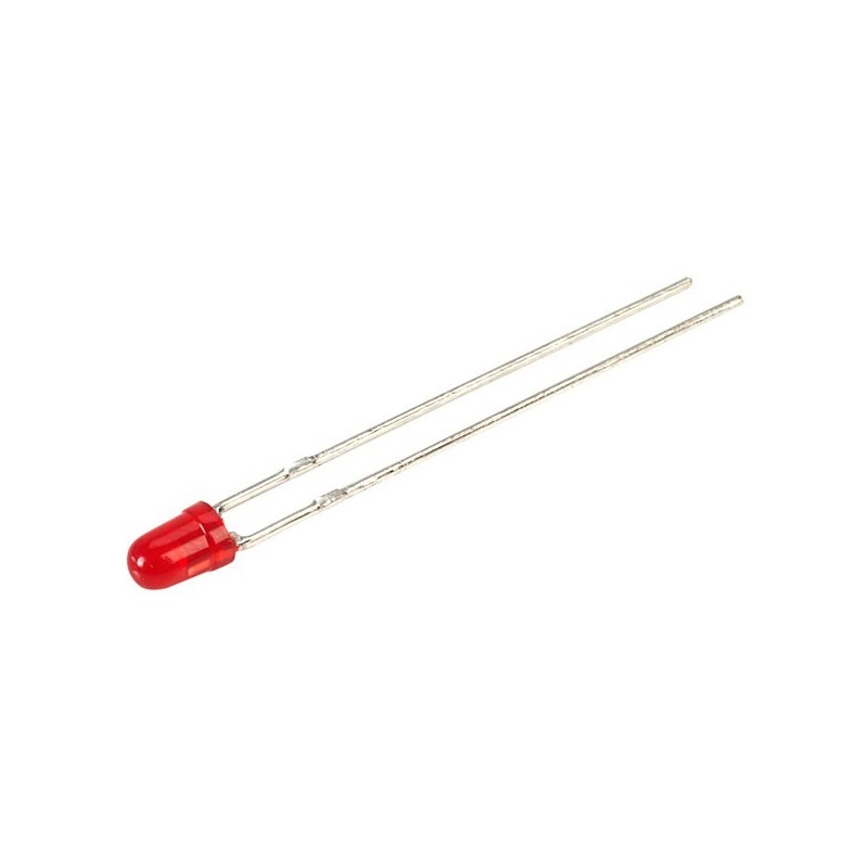 LED قرمز مات 3mm