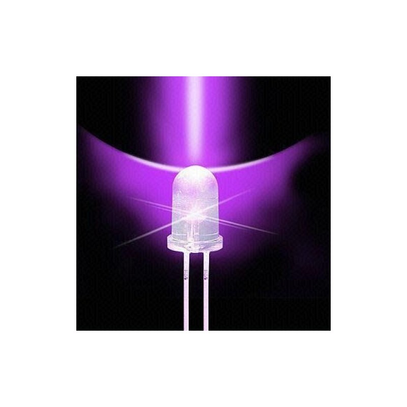 ال ای دی 5mm فرابنفش UV